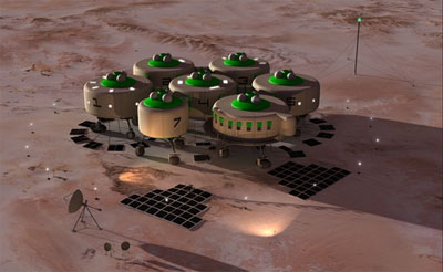první stanice na Marsu